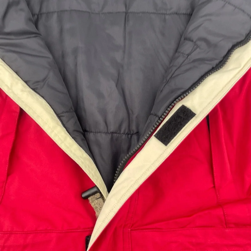 Obermeyer Ski‎ Jacket Winter Coat Insulated Pockets Red Black Junior's 18